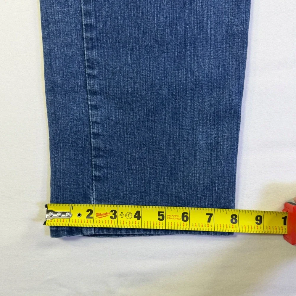 Levi's 505 Mens Jeans 36x29 Regular Fit Straight Leg‎ Blue Wash Denim Stretch